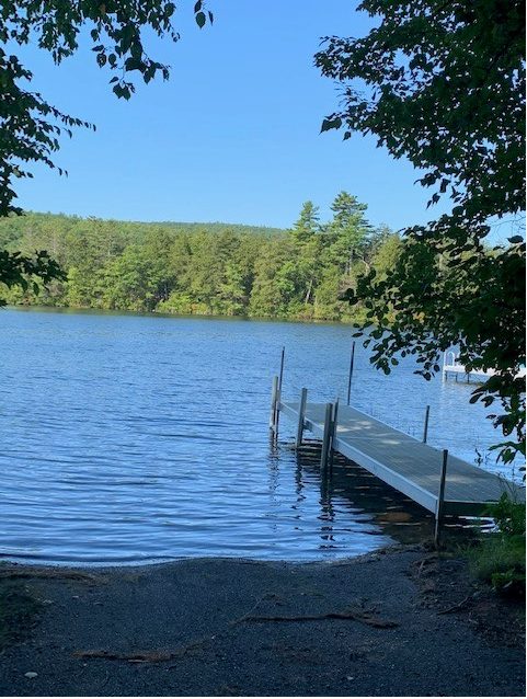 The boat launch and dock